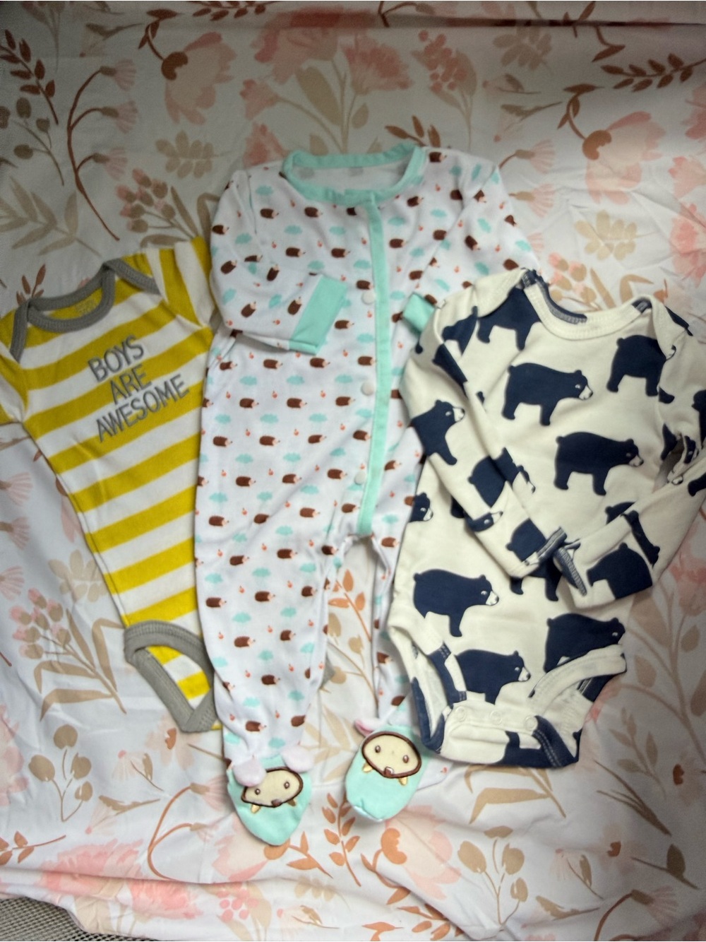 Newborn baby bundle cozy, cute , stylish by Carter’s